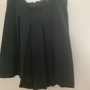 Cute pleated skirt, zip up in back